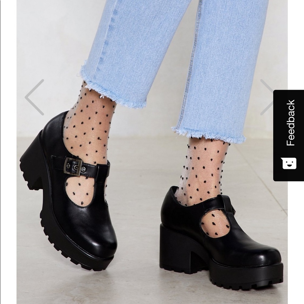 Platform Mary Janes, Koi Footwear